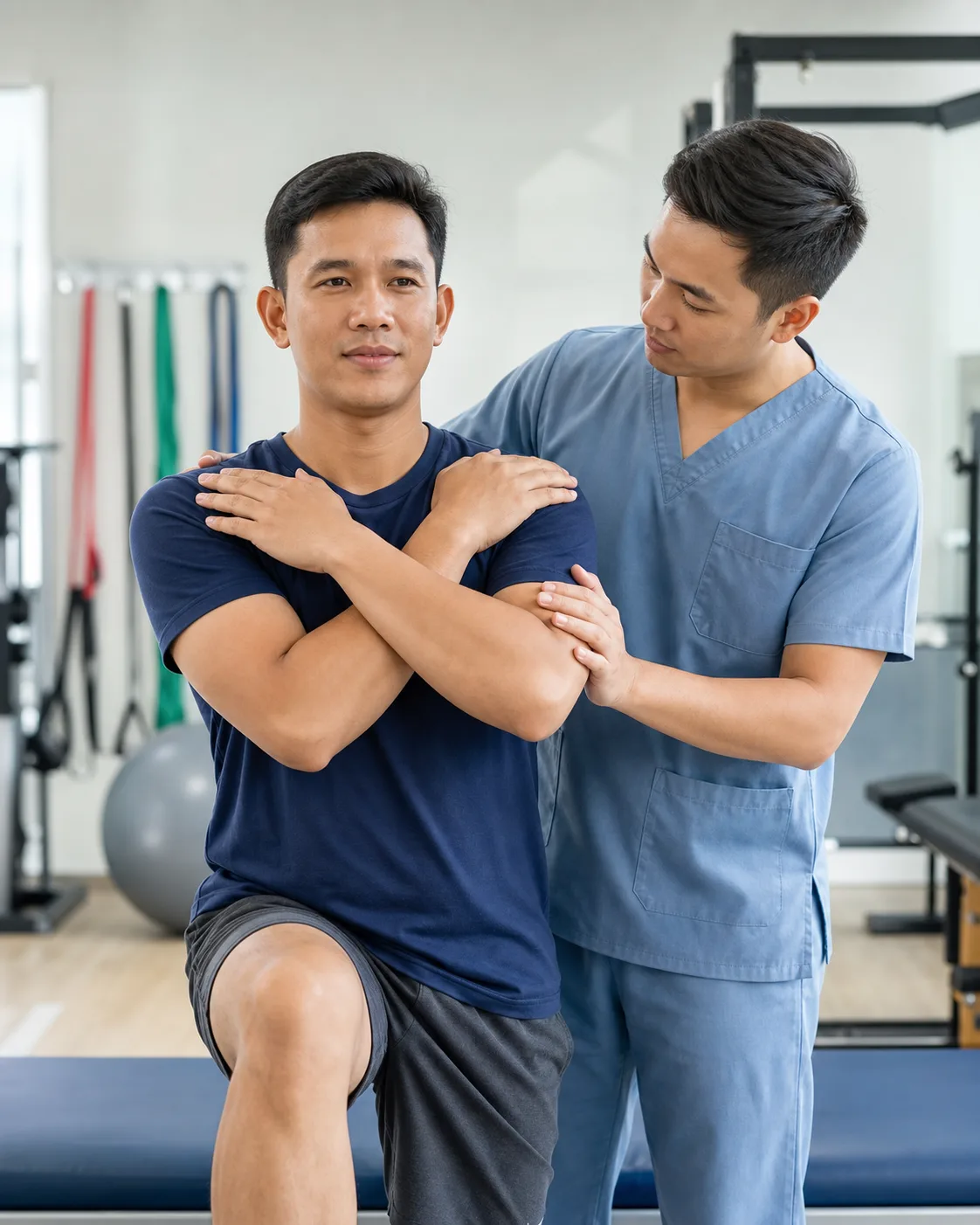 Physiotherapy / rehab session